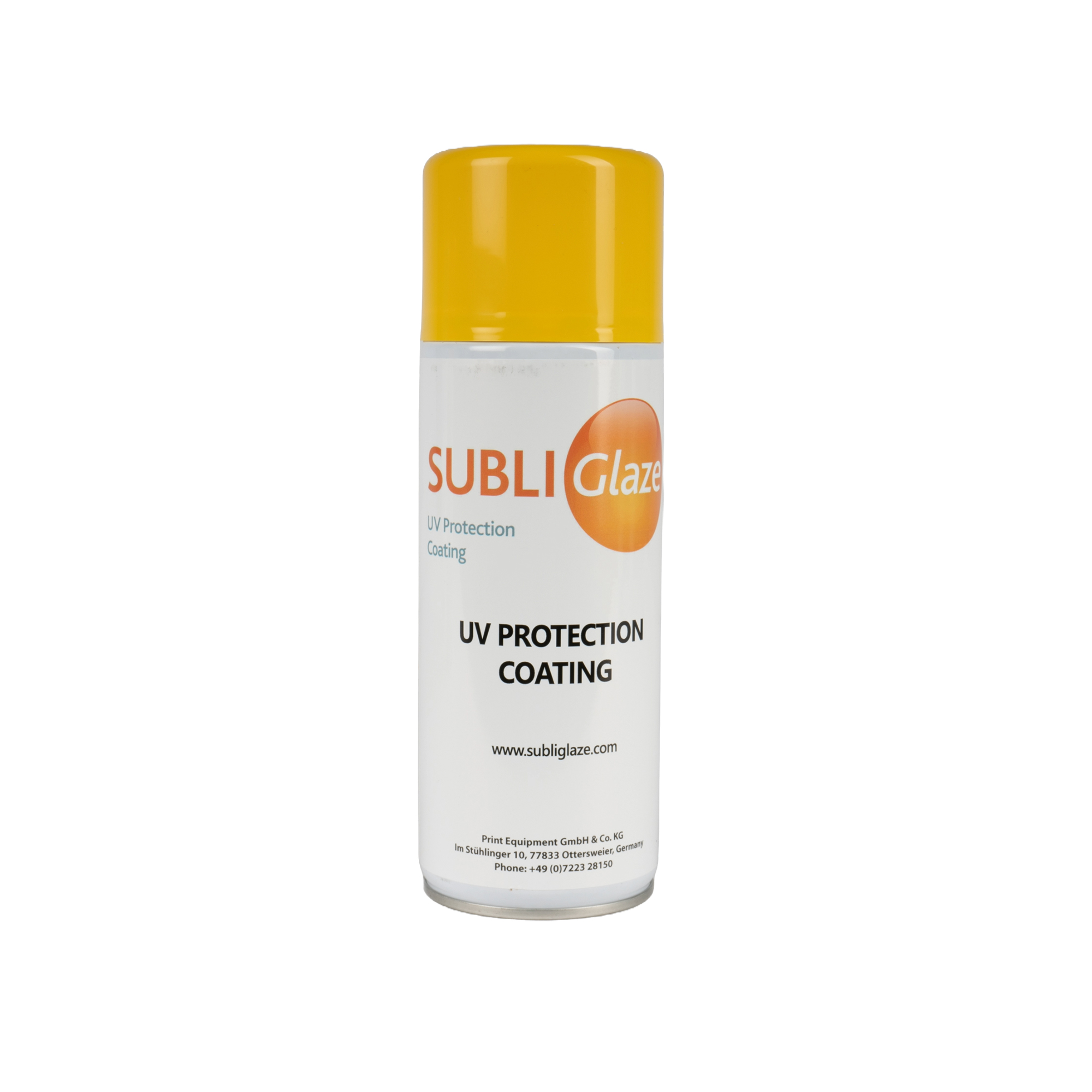 Subli Glaze Laque de protection UV, bombe de 400 ml, jaune Subli Glaze Laque de protection UV, bombe de 400 ml, jaune
