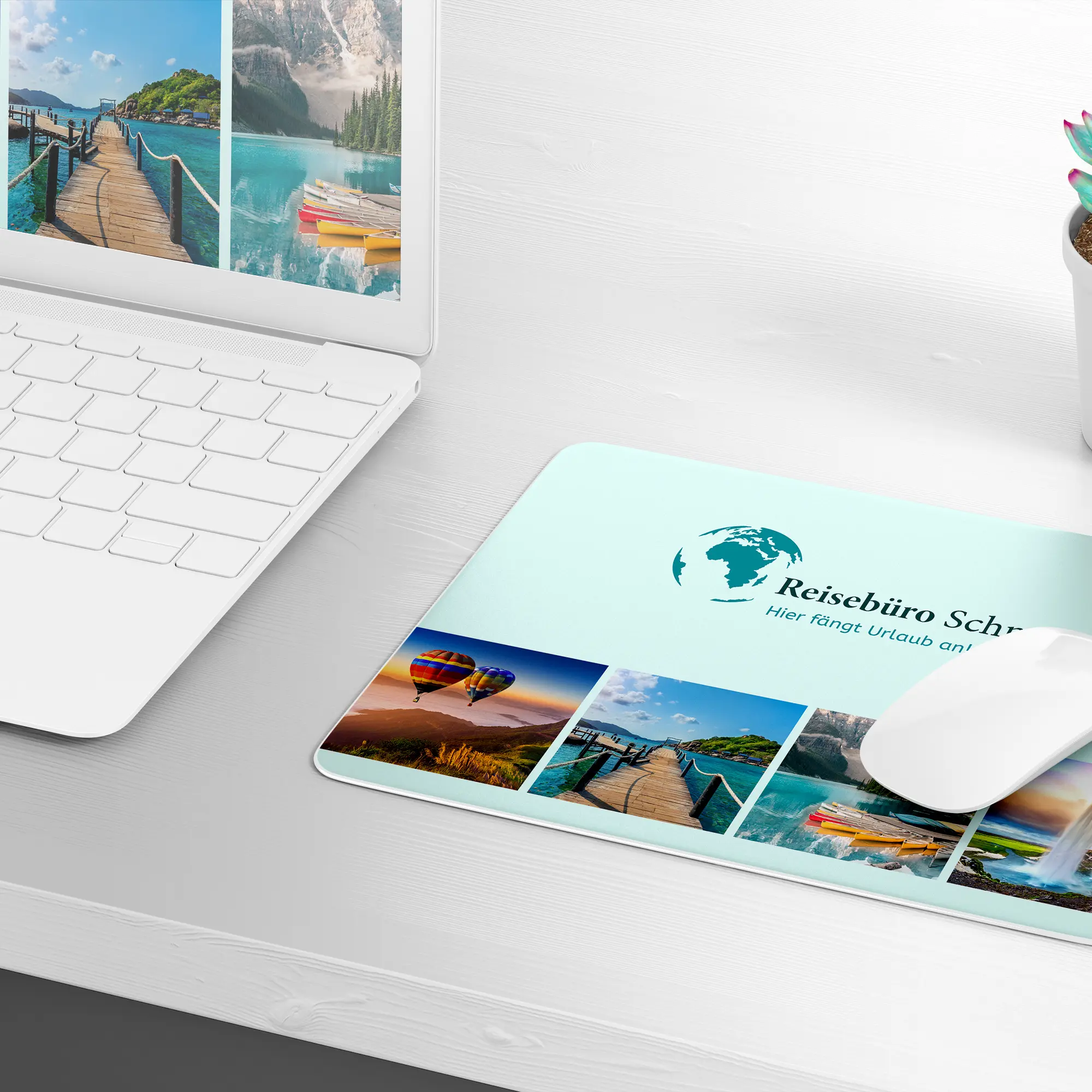 Sublistar® Textil-Mousepad, 230 x 190 mm, div. Stärken