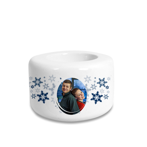 Bougeoir en céramique ou bougie chauffe-plat, couleur blanc crème, Ø 80 mm, hauteur 50 mm, 96 pcs./carton