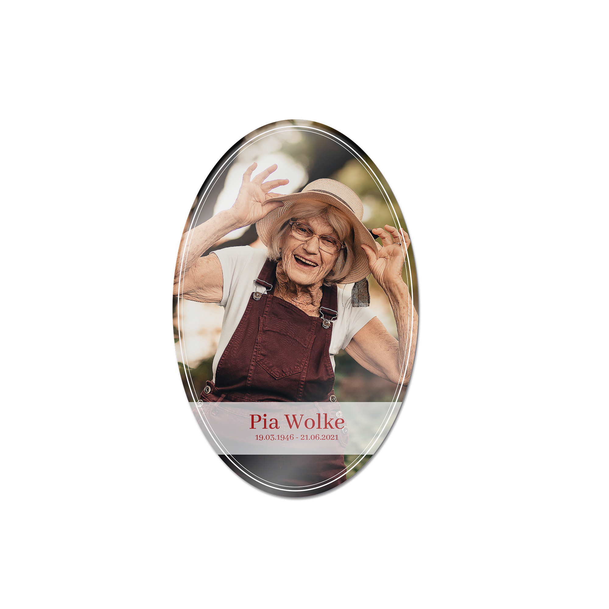 Tableau photo Duraluxe en aluminium blanc mat, diverses tailles