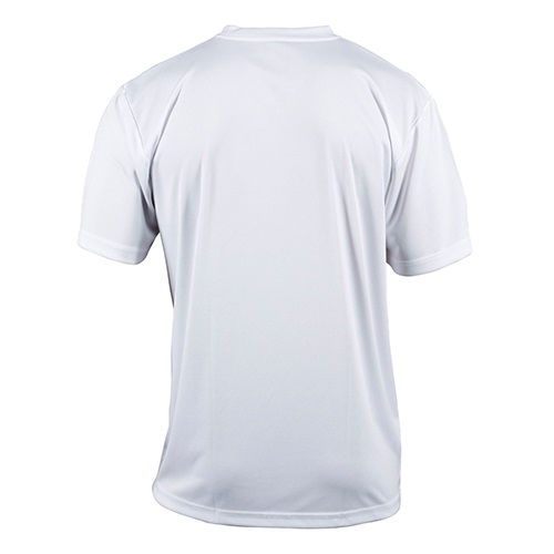 T-shirt actif homme, col rond, couleur White, divers tailles