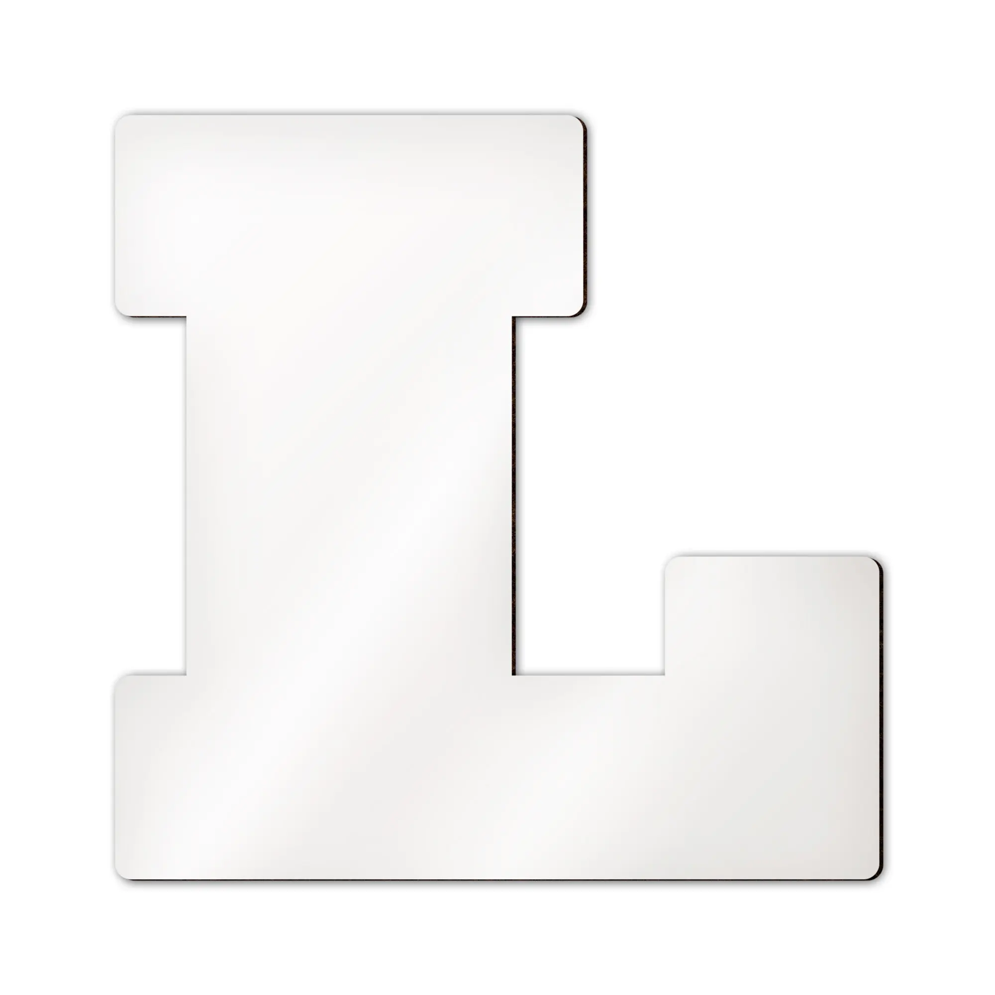 Sublistar® MDF Buchstaben und Sonderzeichen, Höhe 14 cm, 3 mm stark, 100 St./Karton