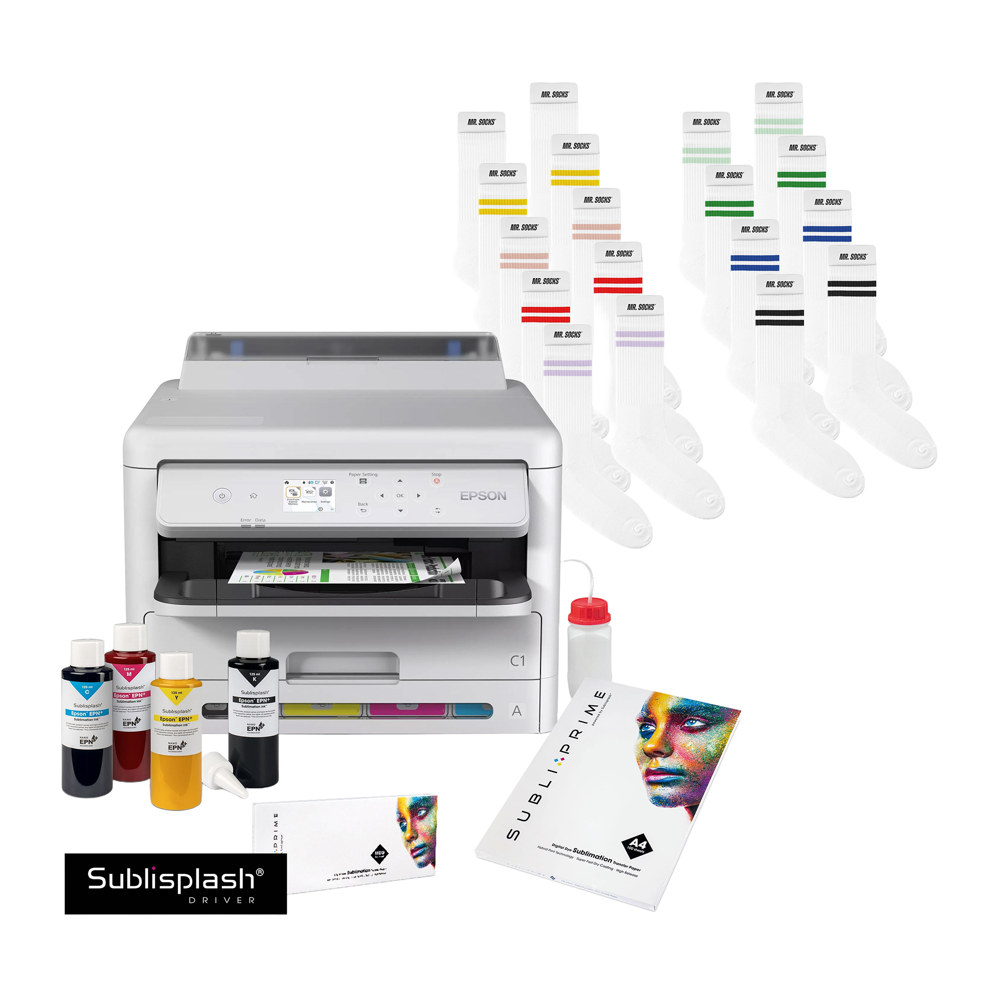 Mr. Socks Bundle, Medium, composé de :