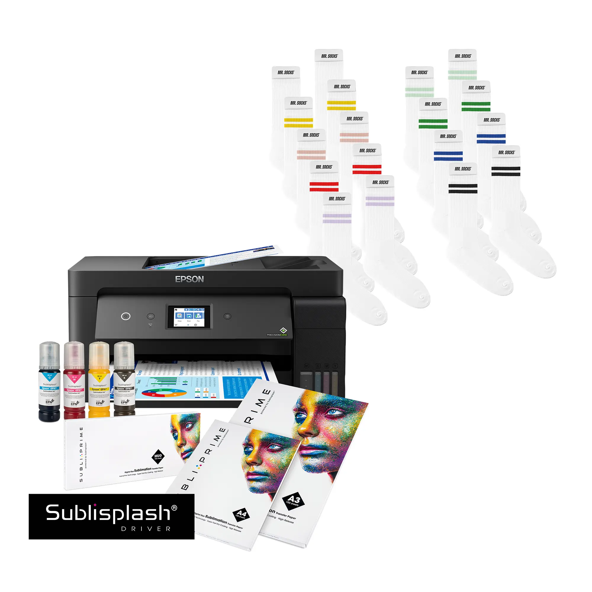 Mr. Socks Bundle, Medium, consisting of: