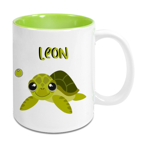 Tasse en céramique TWO TONES 11oz, Sublistar®-Coating, diverses couleurs