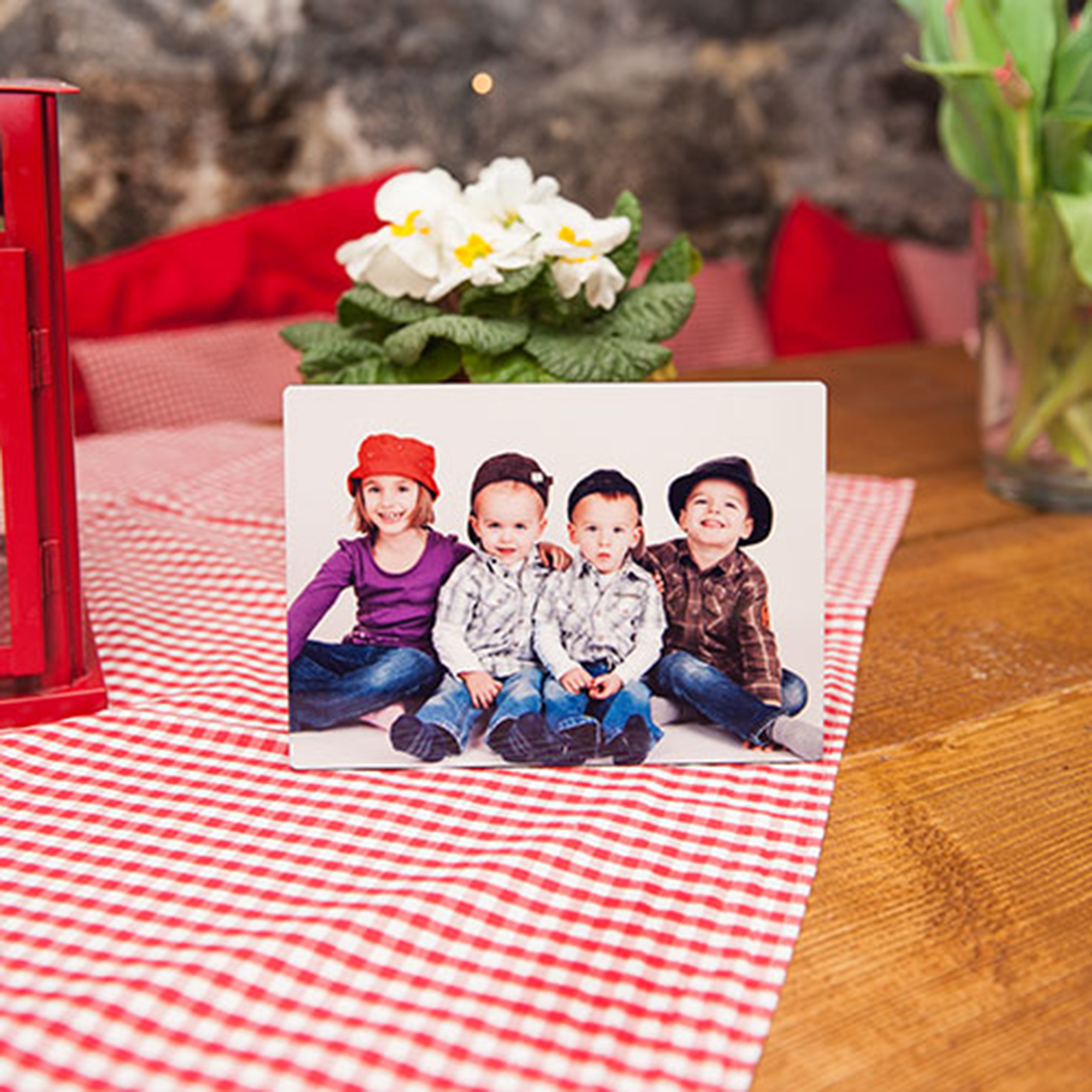 ChromaLuxe panneau mural en fibres dures, 127 x 178 x 6 mm, couleur blanc brilliant,  20 pcs/pack