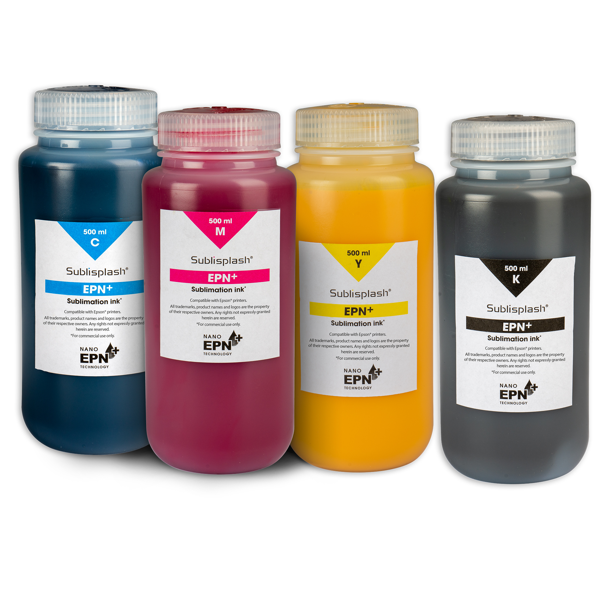 Sublisplash® EPN+ in 500-ml-Flaschen, div. Farben