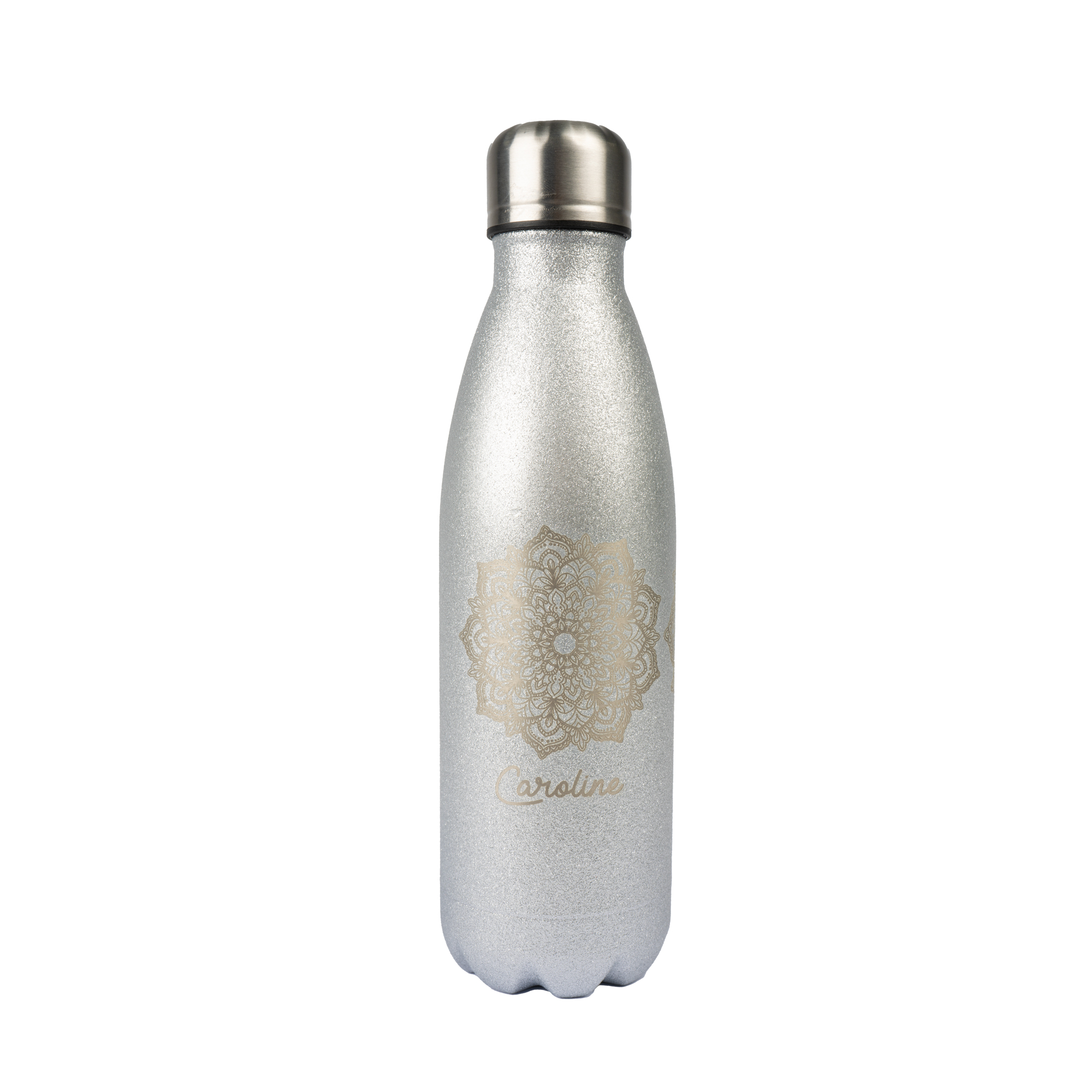 Edelstahl-Thermoflasche, 500 ml, mit SPARK-Oberfläche