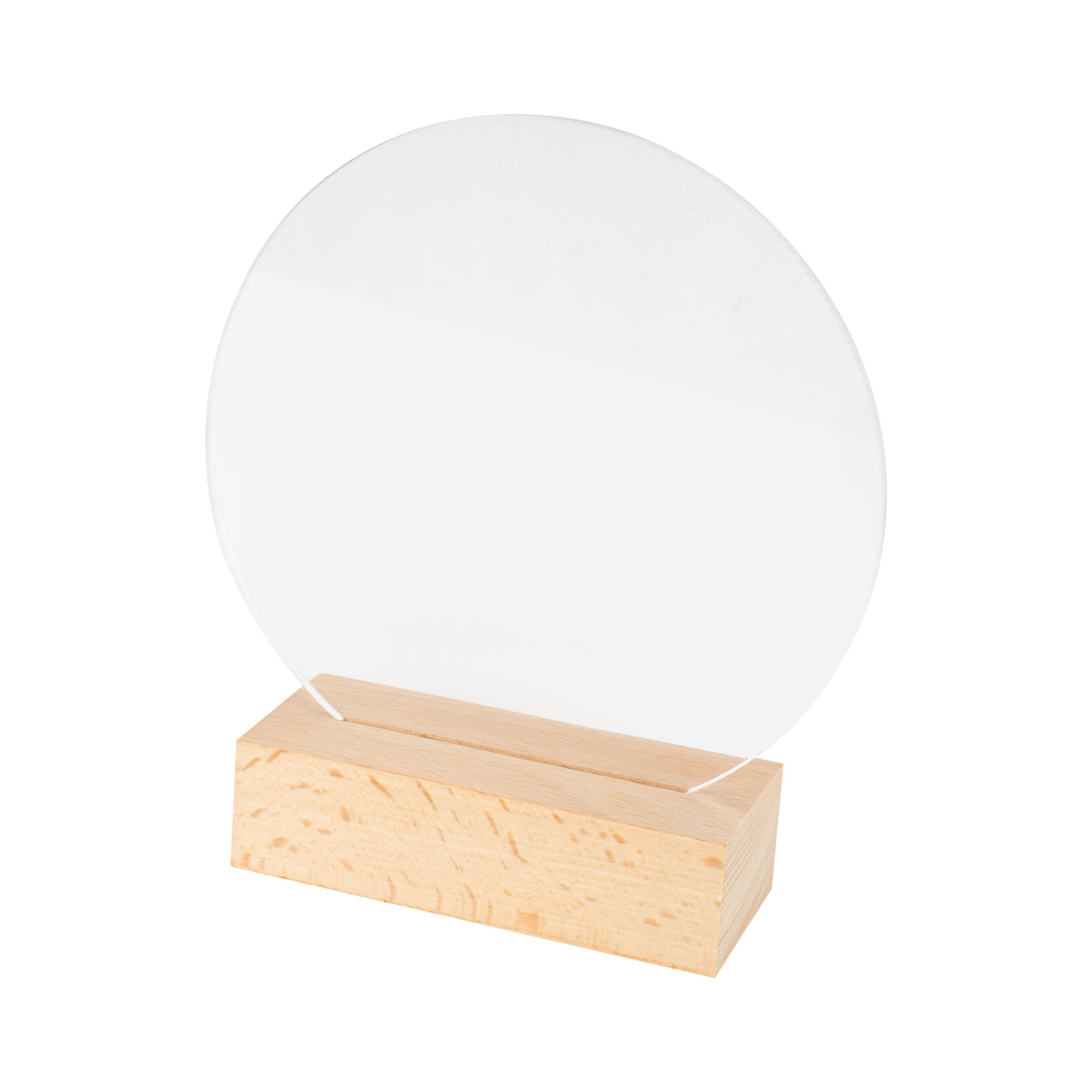 Présentoir rond en acrylique, différents bundles