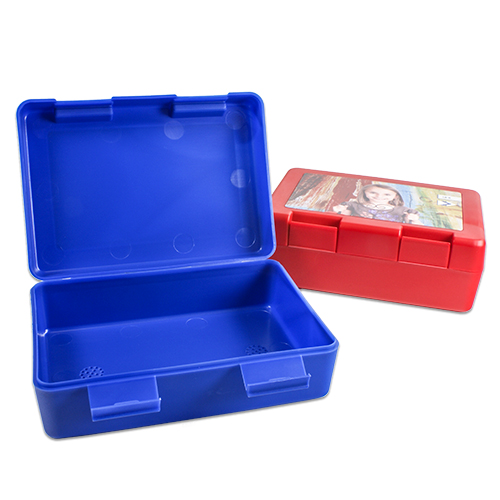 Sublistar® Brotzeitbox Blau, Größe 185 x 128 x 65 mm Sublistar® Brotzeitbox Blau, Größe 185 x 128 x 65 mm