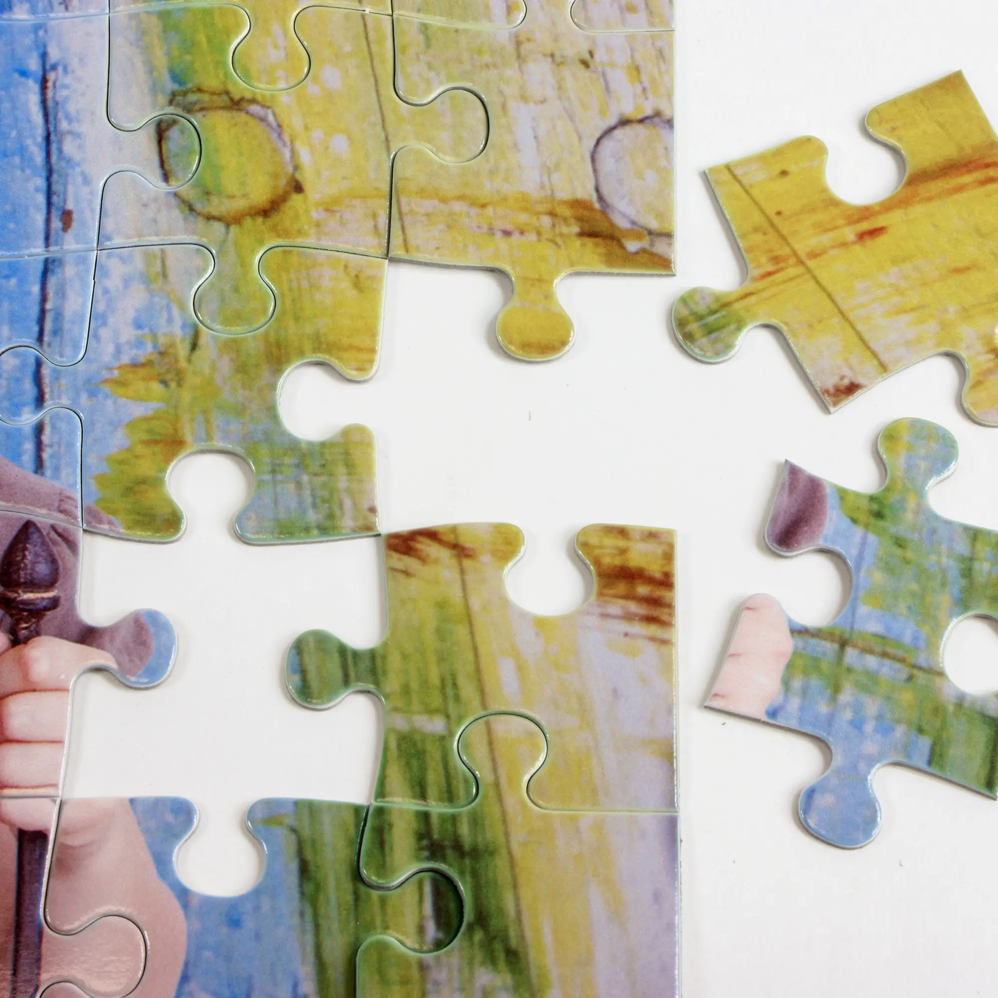 Kartonpuzzle rahmenlos, div. Ausführungen