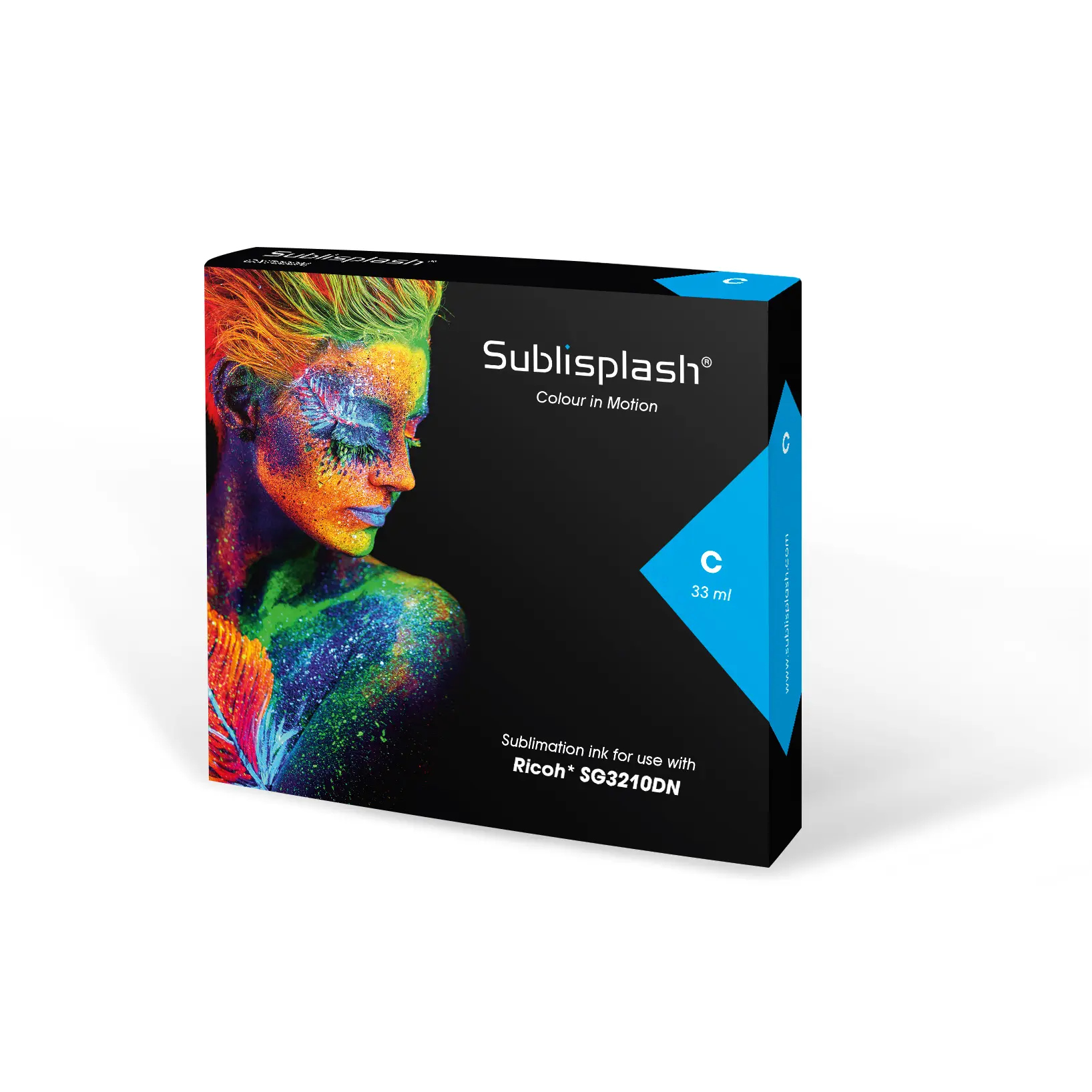 Sublisplash® für Ricoh SG 3210DN, 33/44 ml Kartusche, div. Farben