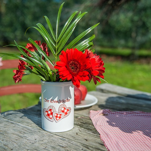 Keramikbecher, Sublistar®-Coating, Größe Ø 85 mm, verschiedene Farben