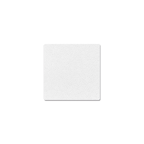 Duraluxe Alu-Fototafel Struktur Salt Lake, weiß, Muster, unbedruckt, 10 x 10 cm