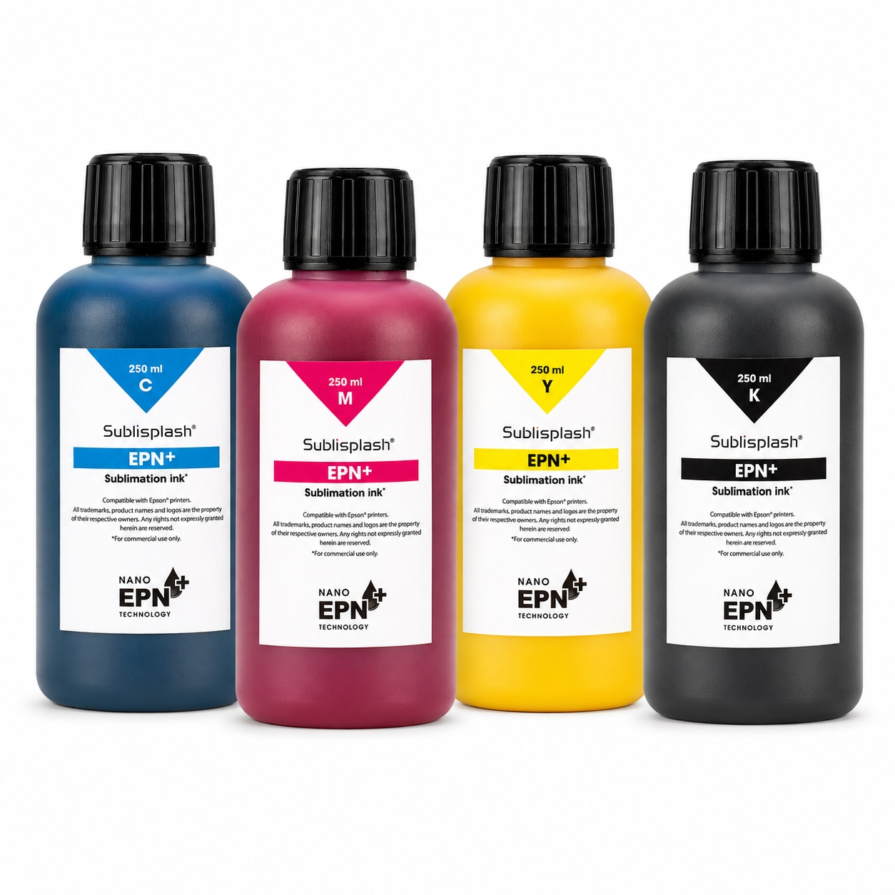 Sublisplash® EPN+ in 250-ml-Flaschen, div. Farben
