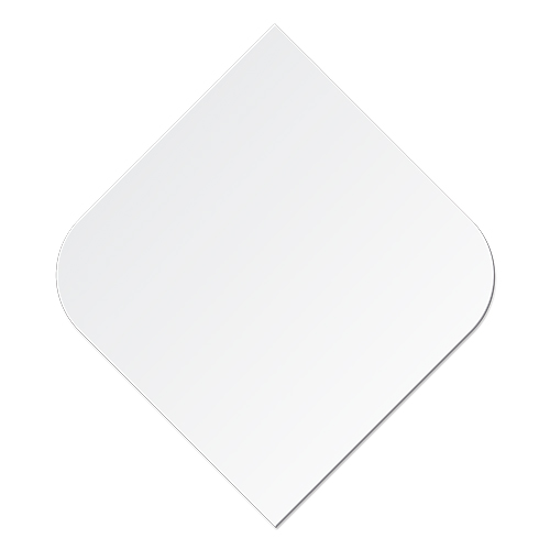 Tableau photo Duraluxe en aluminium blanc mat, diverses tailles