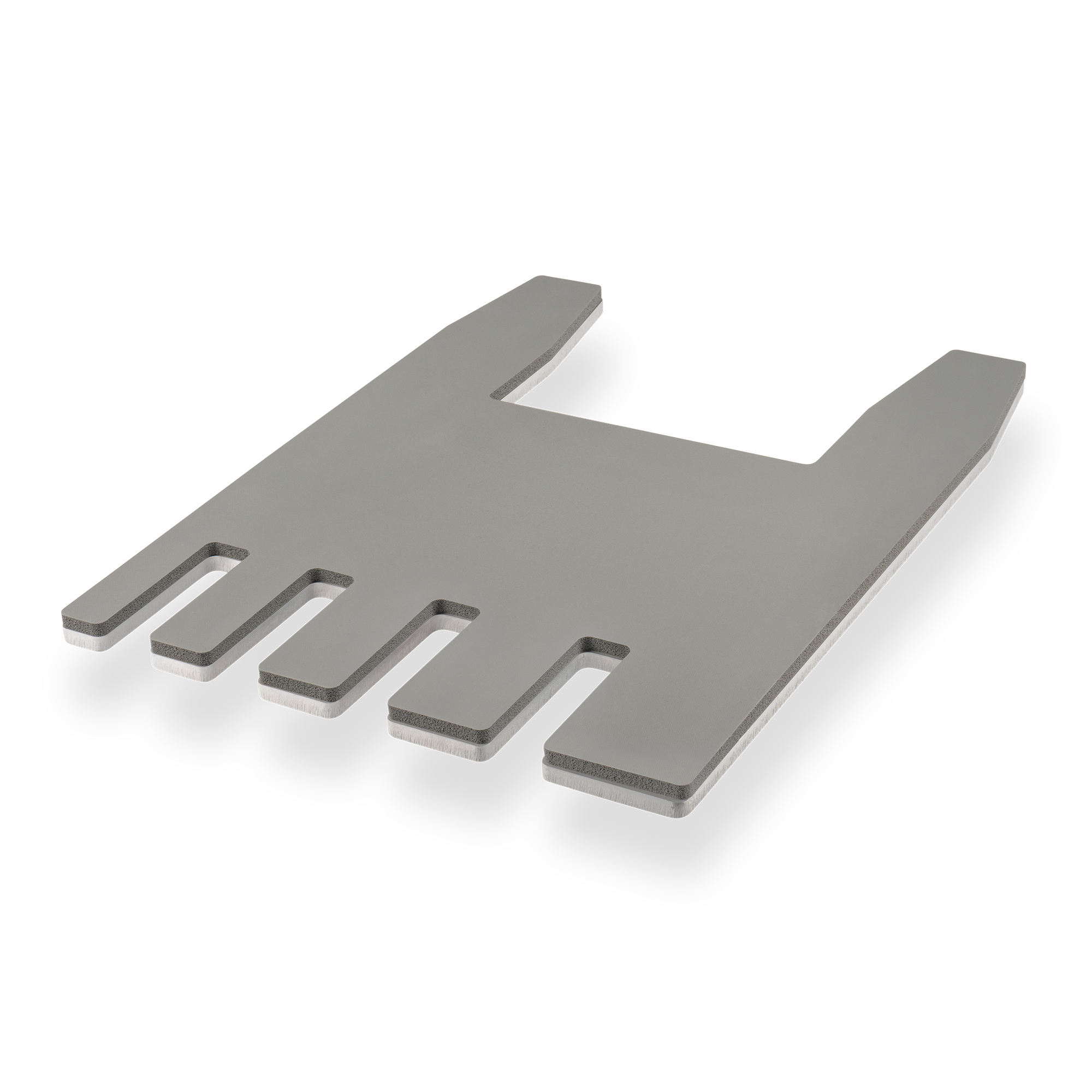Spezielle Arbeitsplatte für Badelatschen ADL-, Größe 40 x 50 cm, mit Aufnahmen für 30/40/50/60/80 mm, passend für SEFA-Transferpressen