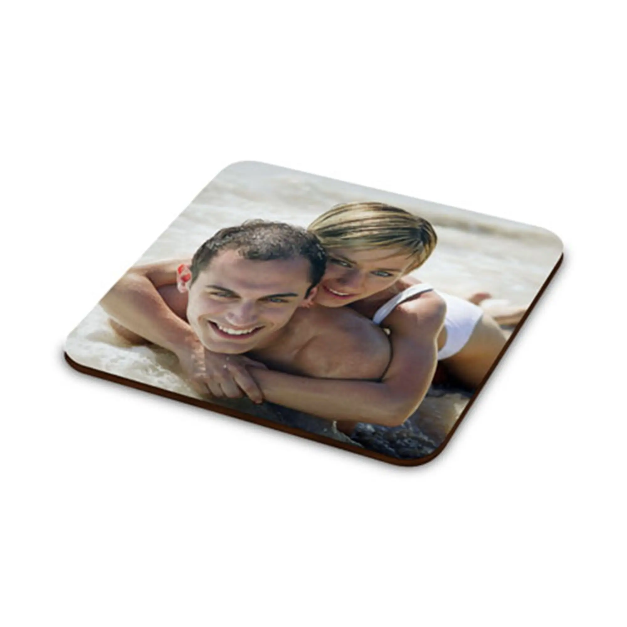 UNISUB Hardboard Coaster 90 x 90 mm,  thickness 3 mm, 40 pcs./carton