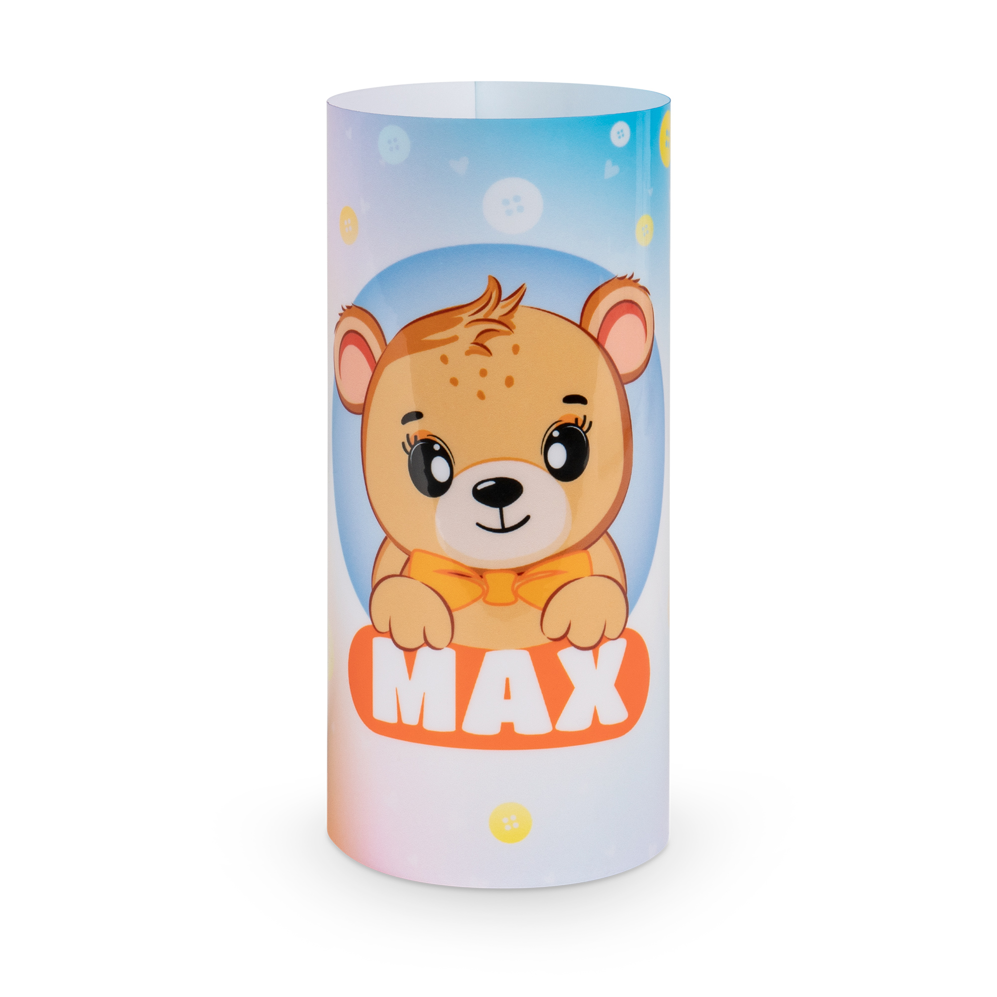 Abat-jour blanc brillant, taille 190 x 315 mm, imprimable sur une face, 200 pcs./pack