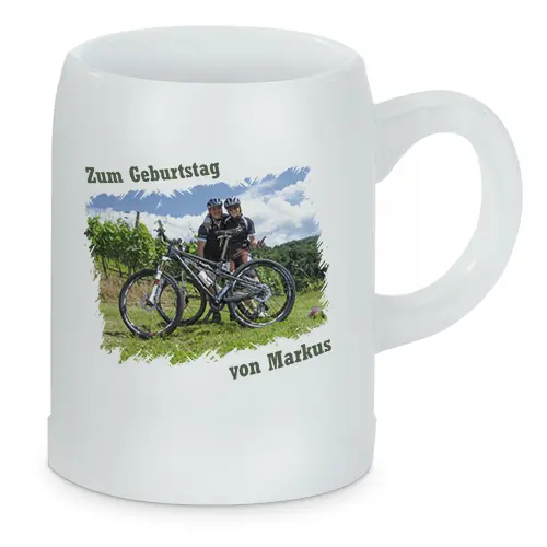 Bierkrug ANDECHS JUN 300 ml, div. Farben