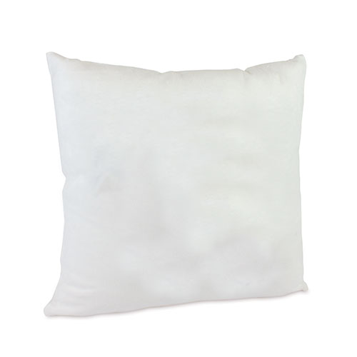 Sublistar® Housse de coussin blanche, douce et moelleuse, 100% polyester, diverses tailles