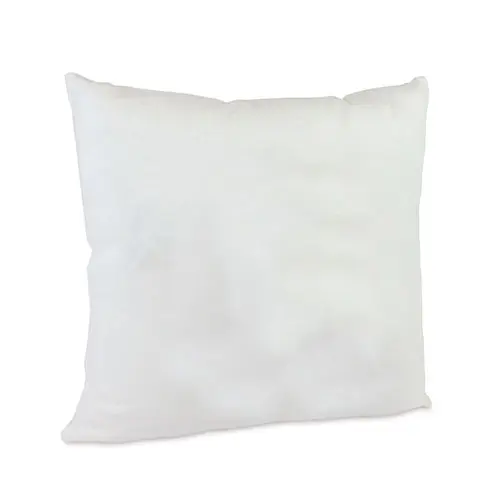 Sublistar® Housse de coussin blanche, douce et moelleuse, 100% polyester, diverses tailles