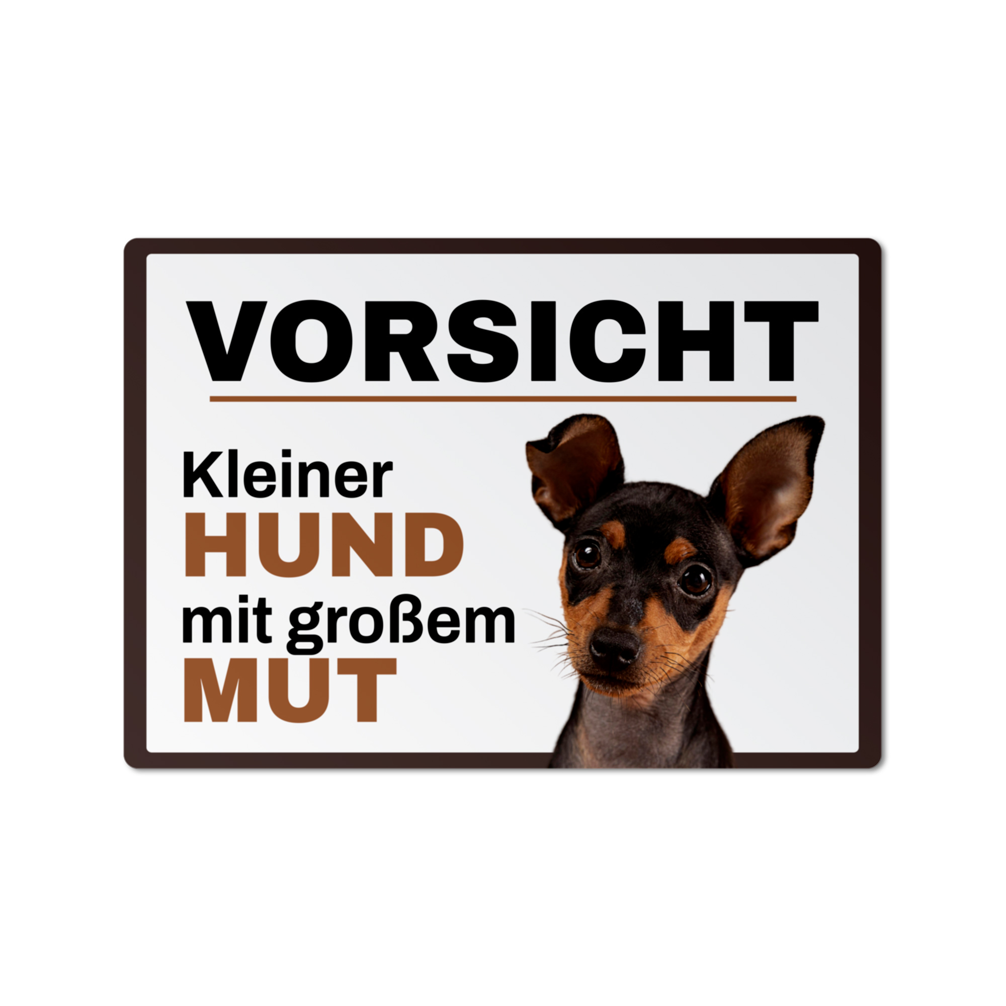 Tableau photo Duraluxe en aluminium blanc mat, diverses tailles