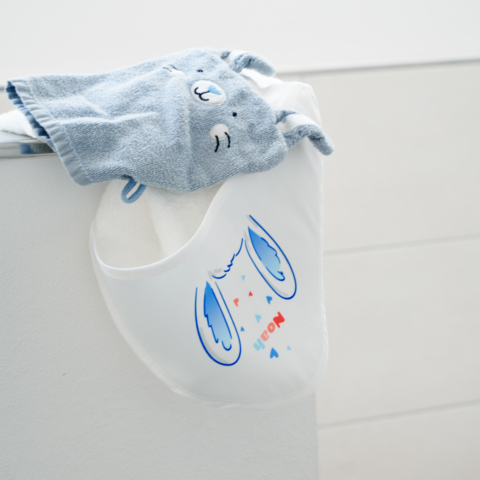 Sublistar® Baby terry towel, with printable hood, colour white, size 80 x 80 cm, 60 pcs./carton Sublistar® Baby terry towel, with printable hood, colour white, size 80 x 80 cm, 60 pcs./carton