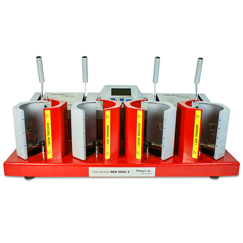 Presse à mugs  RED MUG 4, presse de base, sans éléments thermiques y compris