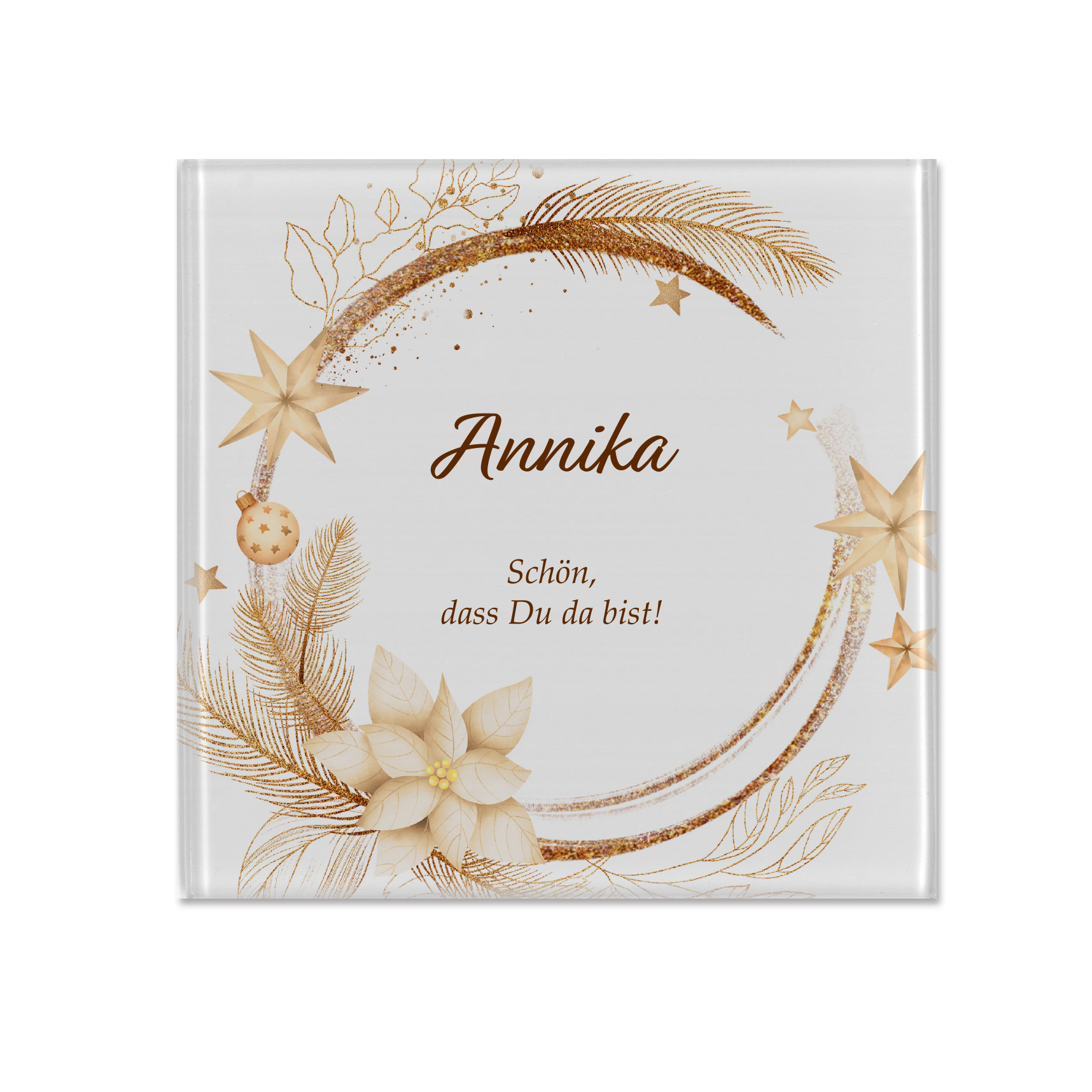 Dessous de verre en verre, diverses tailles