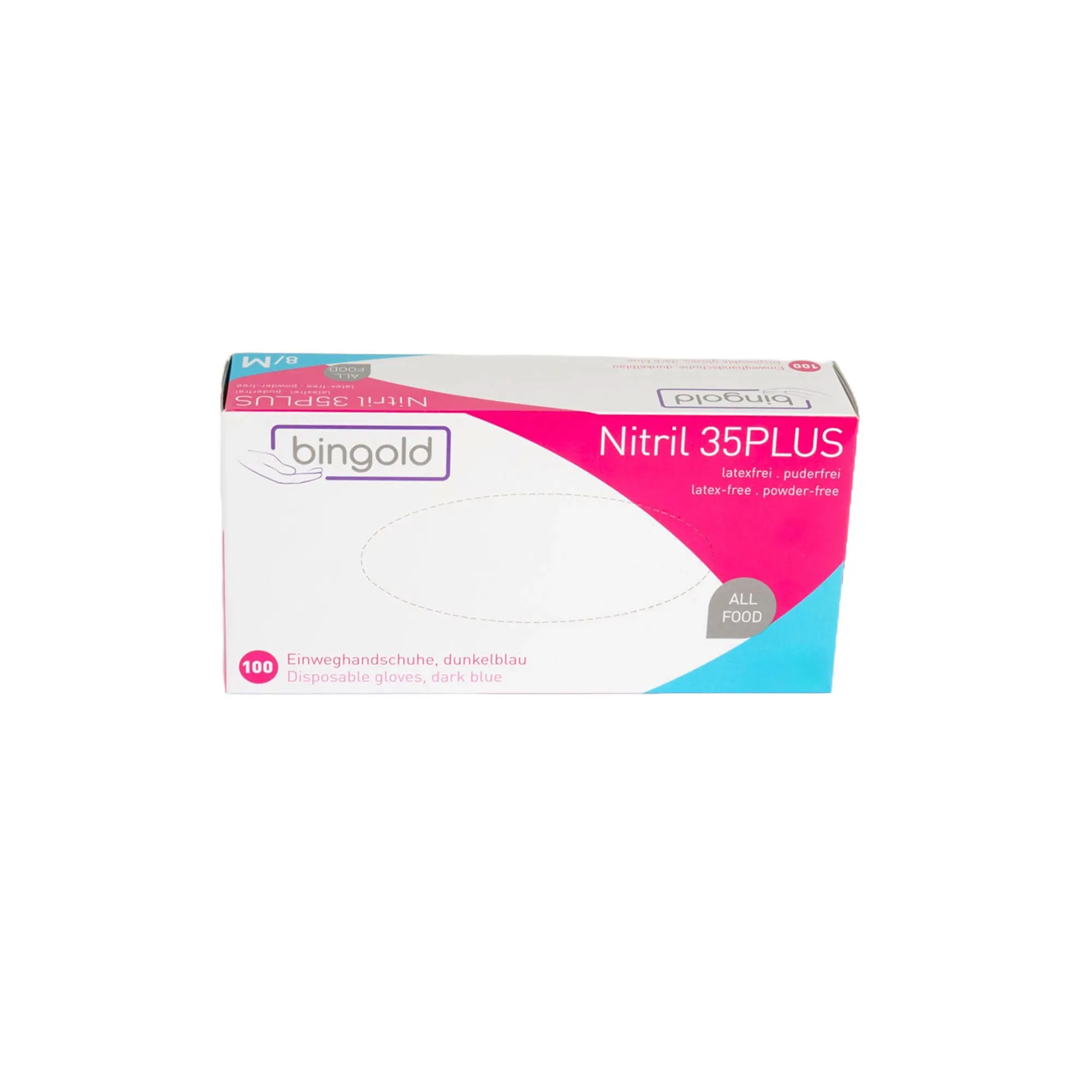 Nitrilhandschuhe in Spender-Box, div. Größen, 100 St./Pack