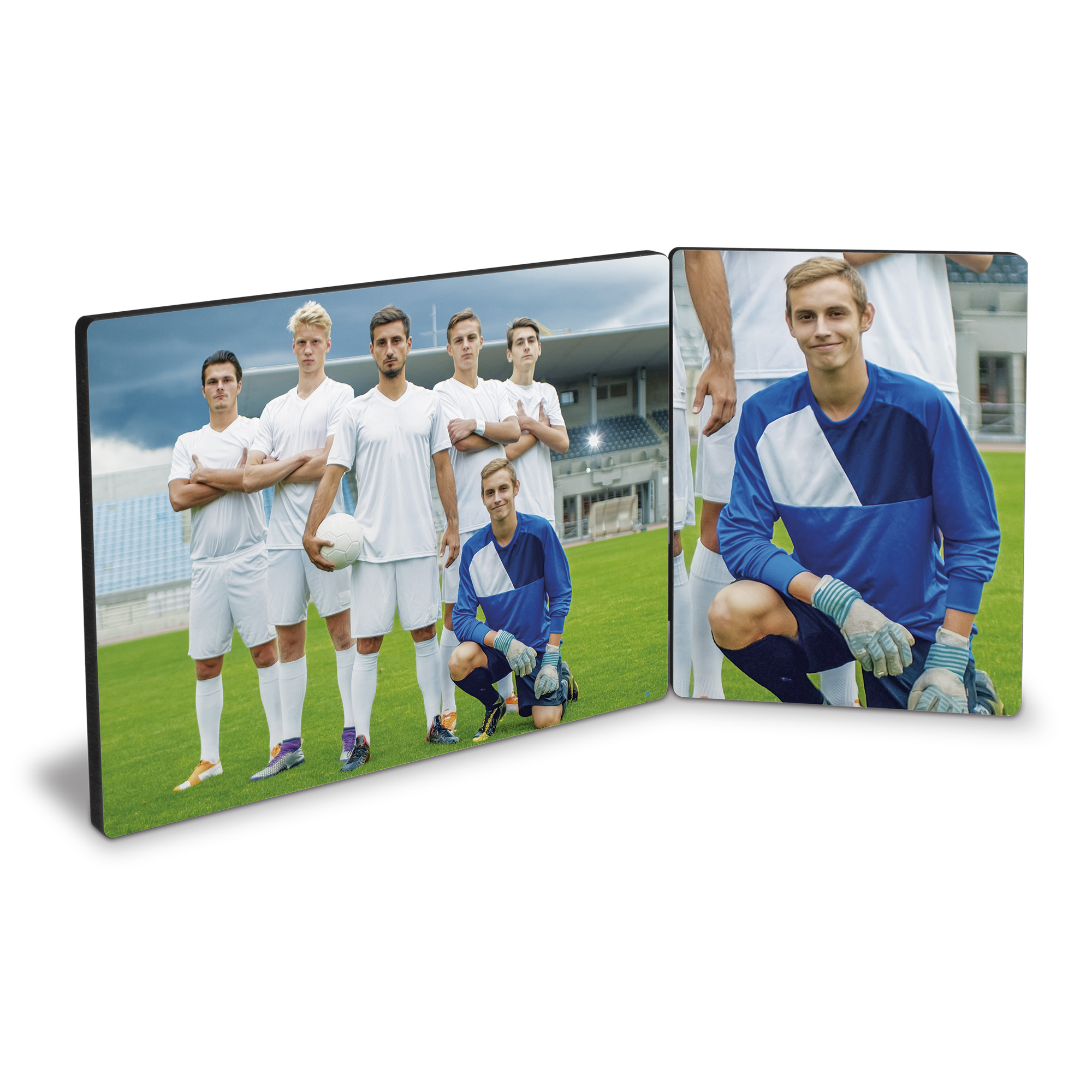 ChromaLuxe Panel photo double en fibres dures, horizontal, taille 89 x127 mm & 178 x127 mm, 15 set/carton