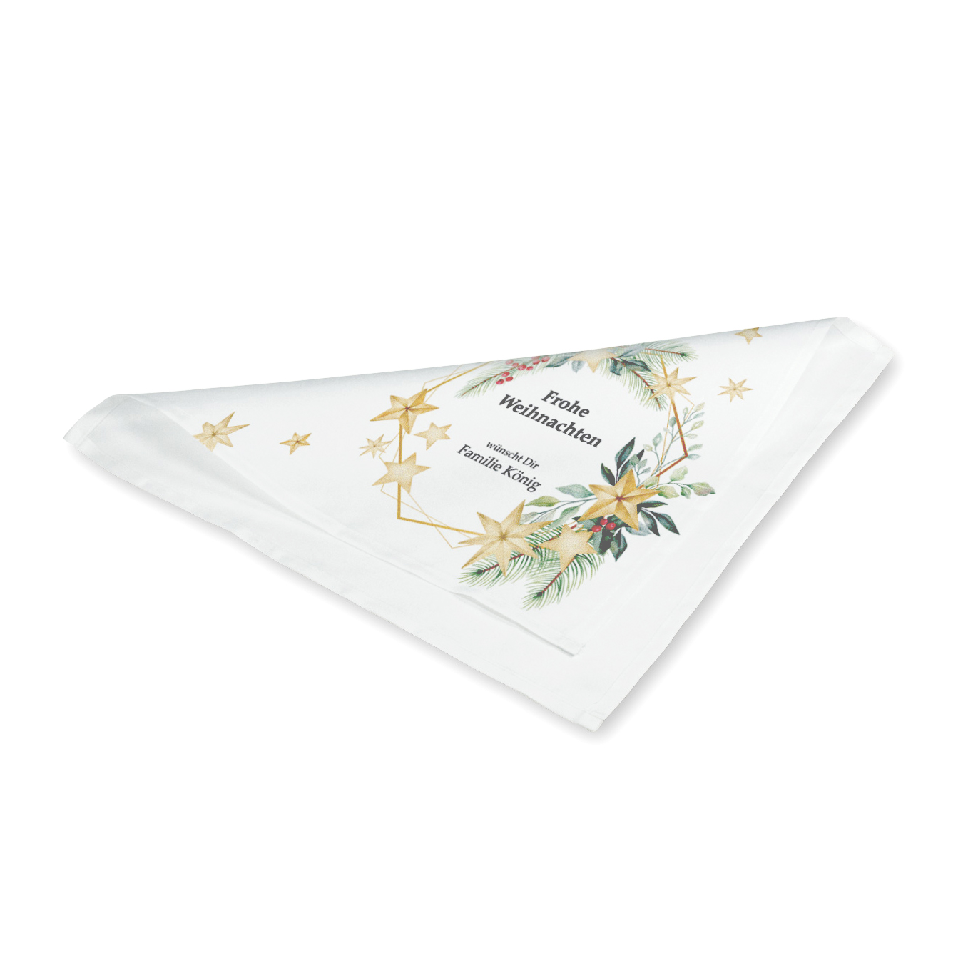 Sublistar® Serviette en tissu blanche,  taille 40 x 40 cm, 10 pcs./pack, 240 pcs./carton