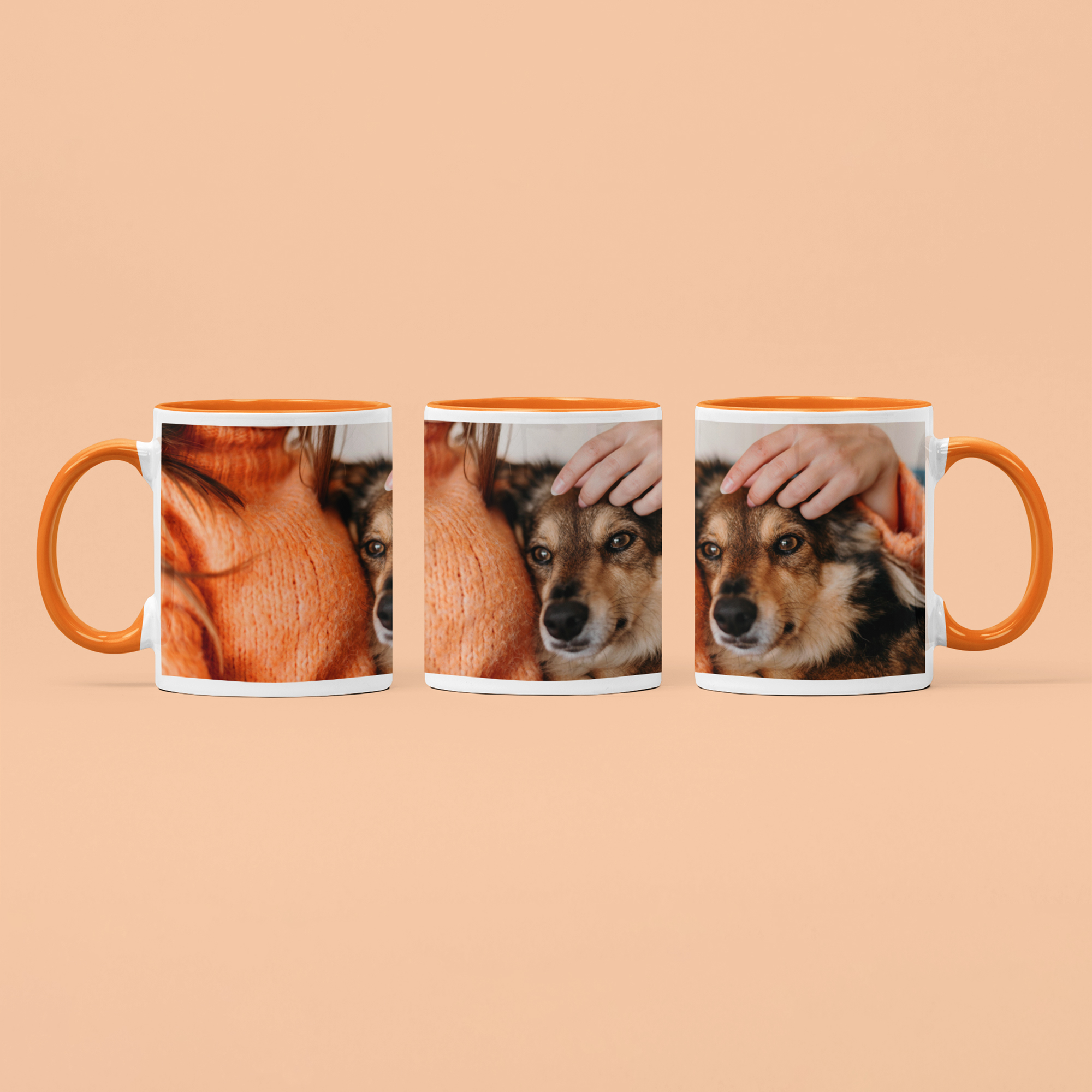 Keramiktasse TWO TONES & HANDLE 11oz, Orca™ Coating