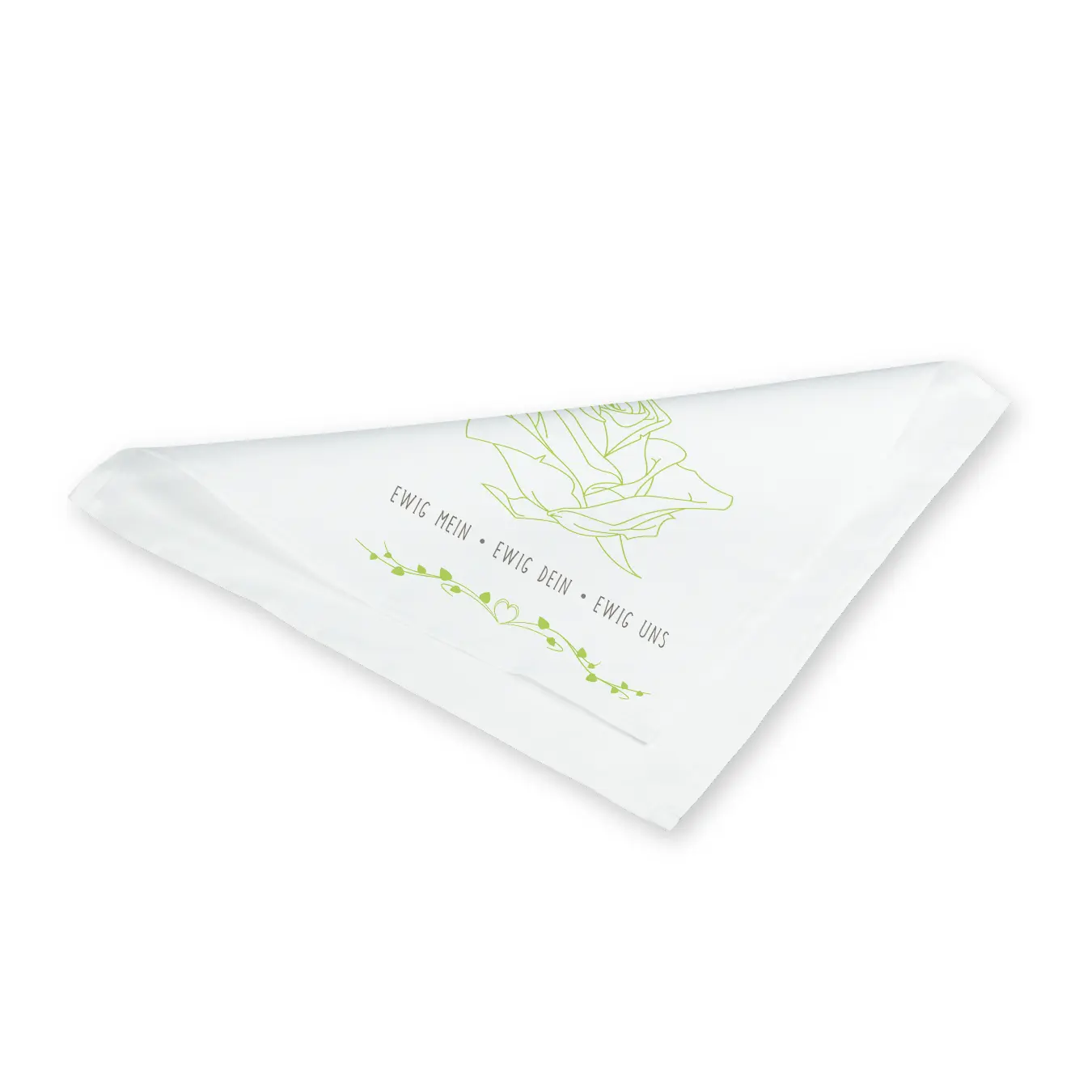 Sublistar® Stoffserviette weiß