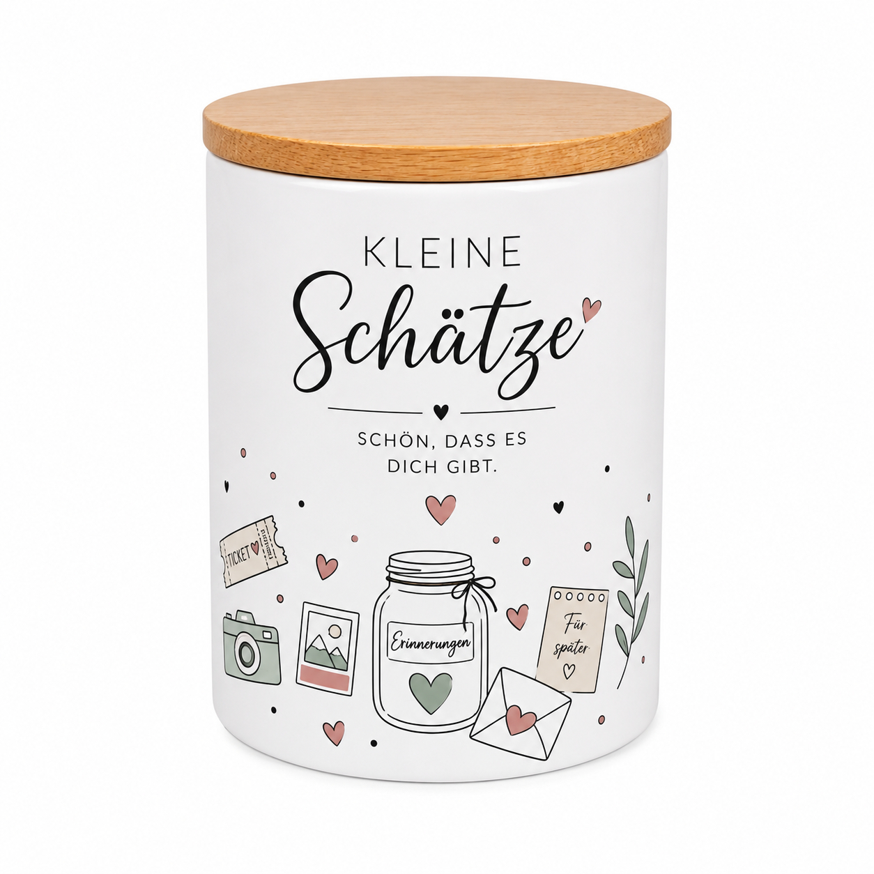Stiftebecher mit Deckel aus Buchenholz, 12 St./Lage, 36 St./Karton