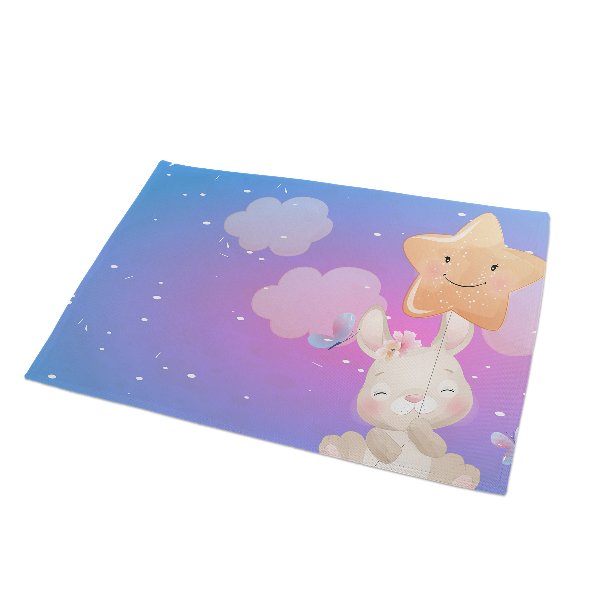 Sublistar® Set de table textile retour blanc, taille 415 x 290 mm, 10 pcs./pack, 400 pcs./carton