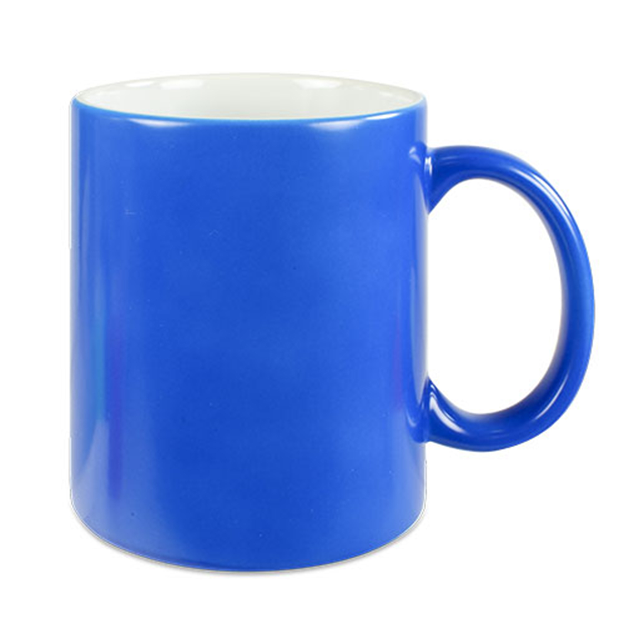 Tasse fluo sublimable en céramique 11oz, divers couleurs