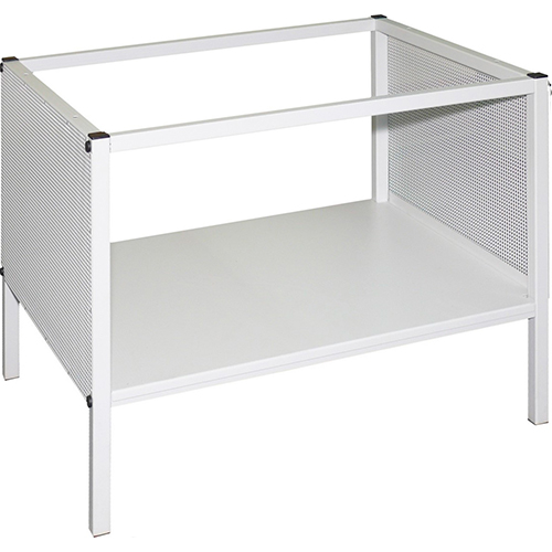 Stabiler Untertisch für PRETREATmaker IV, aus Metall, Größe T 90 x B 74 x H 72 cm