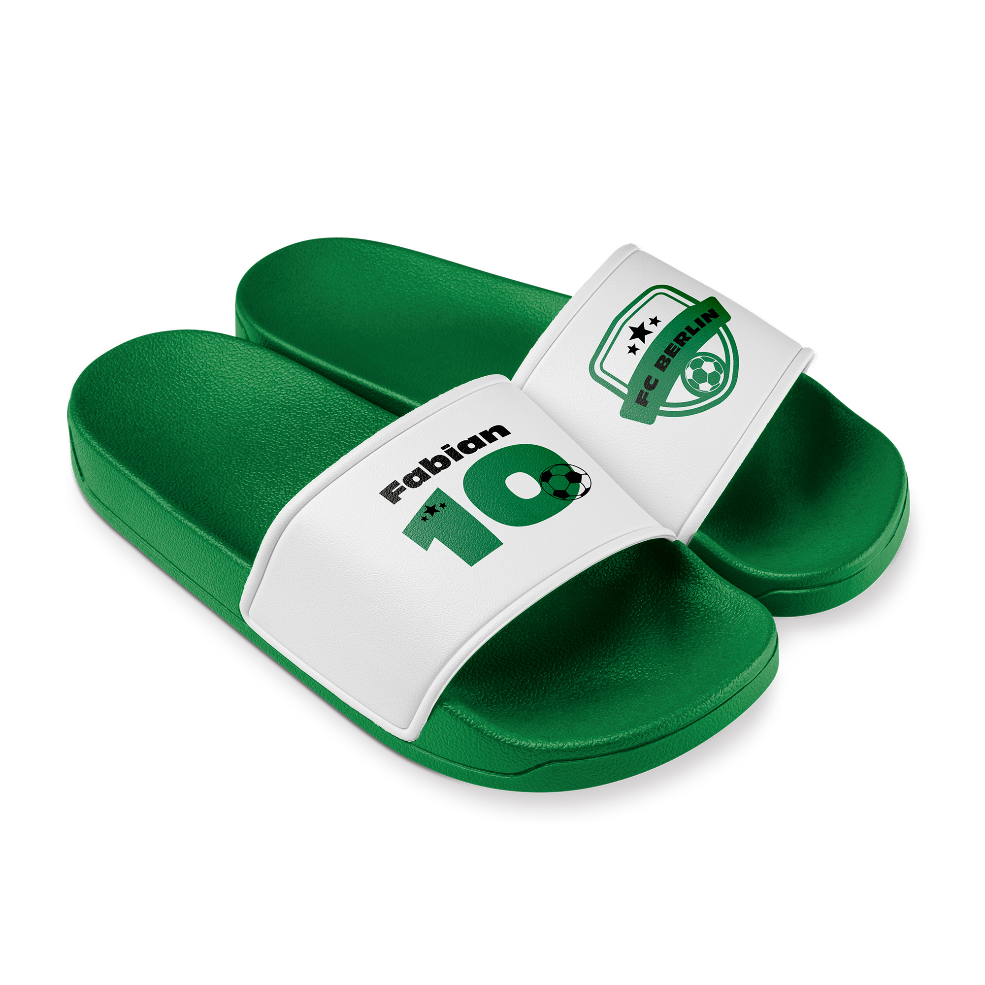 Badelatschen mit bedruckbarer Lasche (für DTF), div. Farben und Größen Badelatschen mit bedruckbarer Lasche (für DTF), div. Farben und Größen