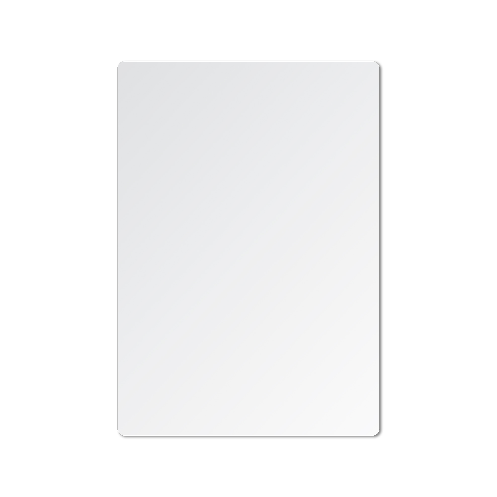 Tableau photo Duraluxe en aluminium blanc mat, diverses tailles