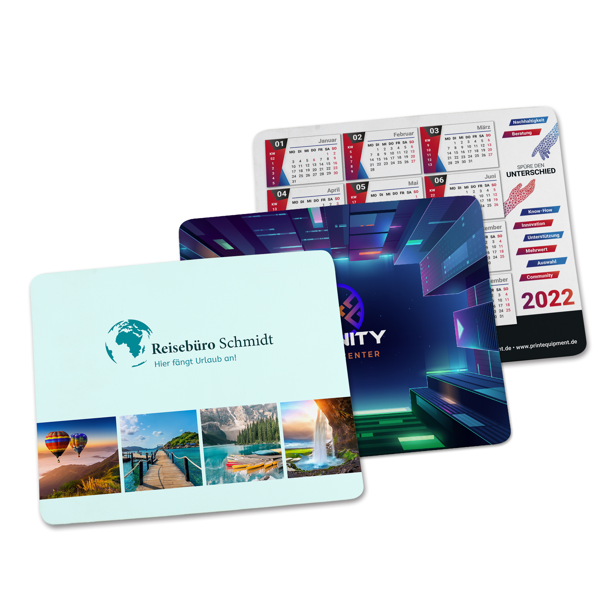 Sublistar® Textile Mousepad 230 x 190 mm, various thickness, 10 pcs./pack