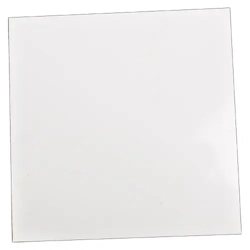 UNISUB HDF Fliese, Größe 203 x 203 x 6 mm, Farbe Weiß-glänzend