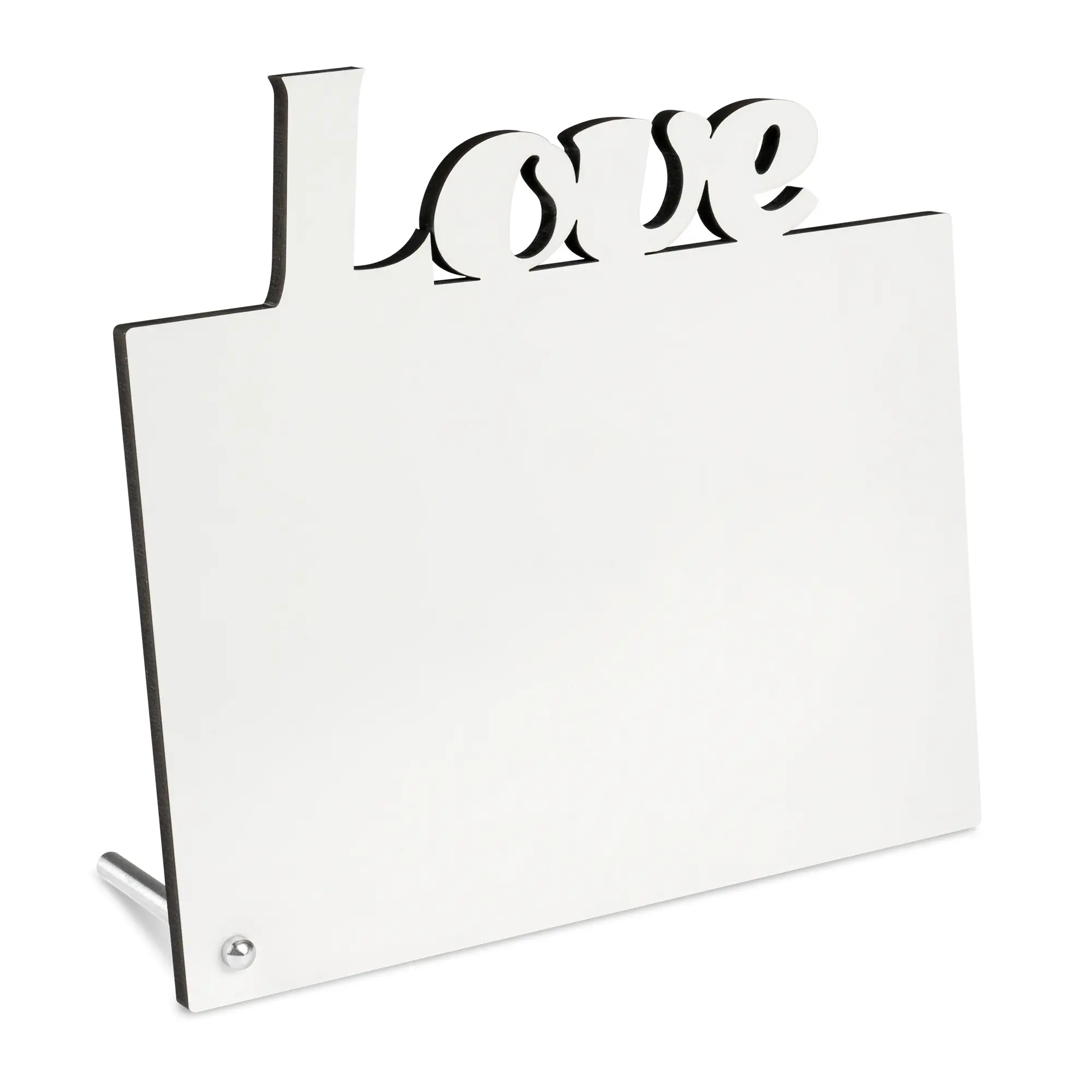 Sublistar® MDF Emo-Frame Love, inkl. 1 Metallstift, 6 mm stark