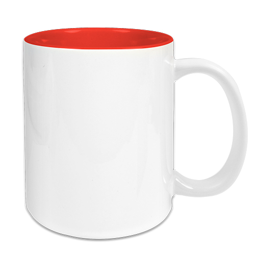 Tasse en céramique TWO TONES 11oz, Sublistar®-Coating, diverses couleurs