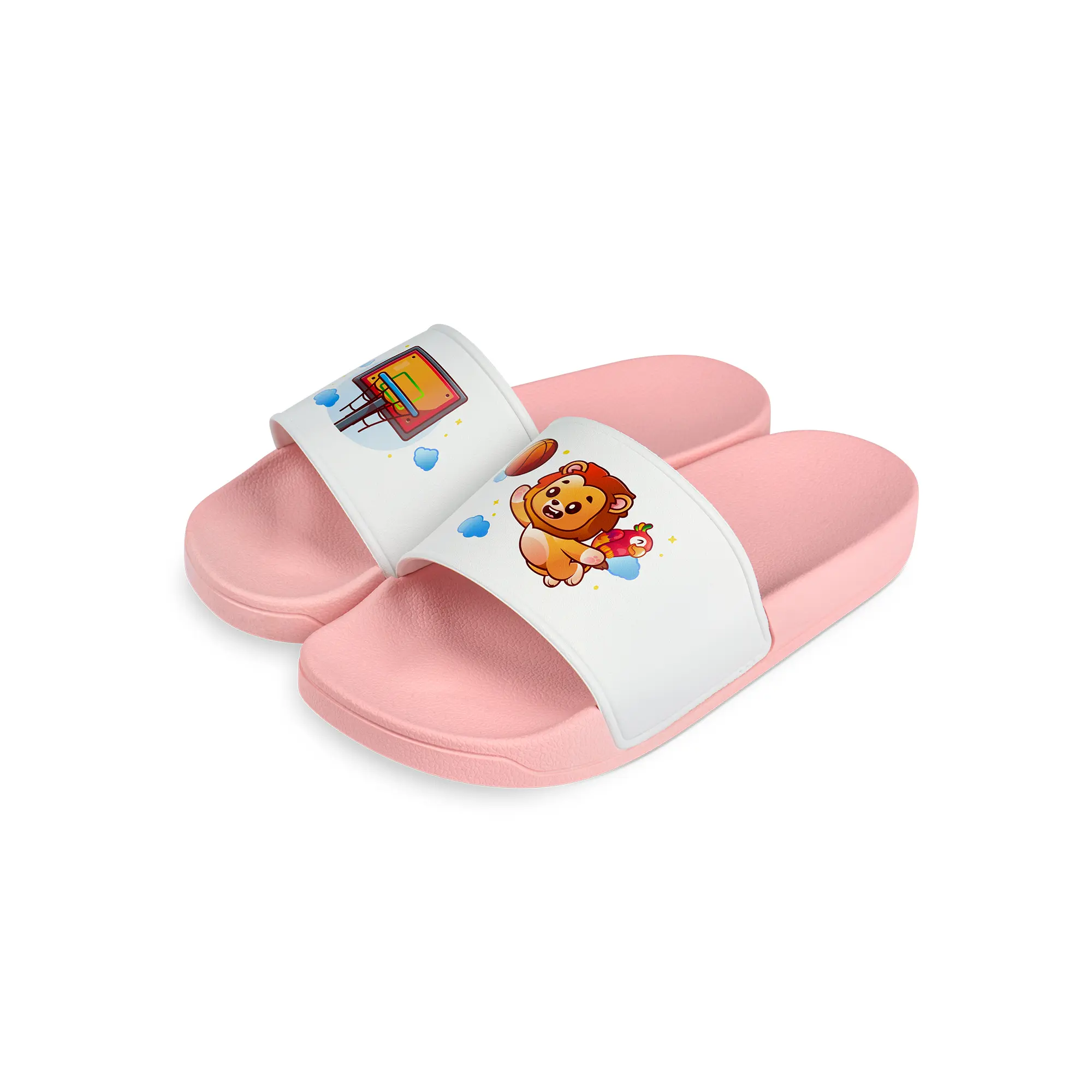 Badelatschen für Kinder mit bedruckbarer Lasche (für DTF), div. Farben und Größen