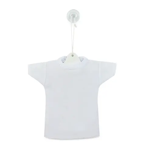 Mini T-Shirt weiß, Größe 200 x 190 mm