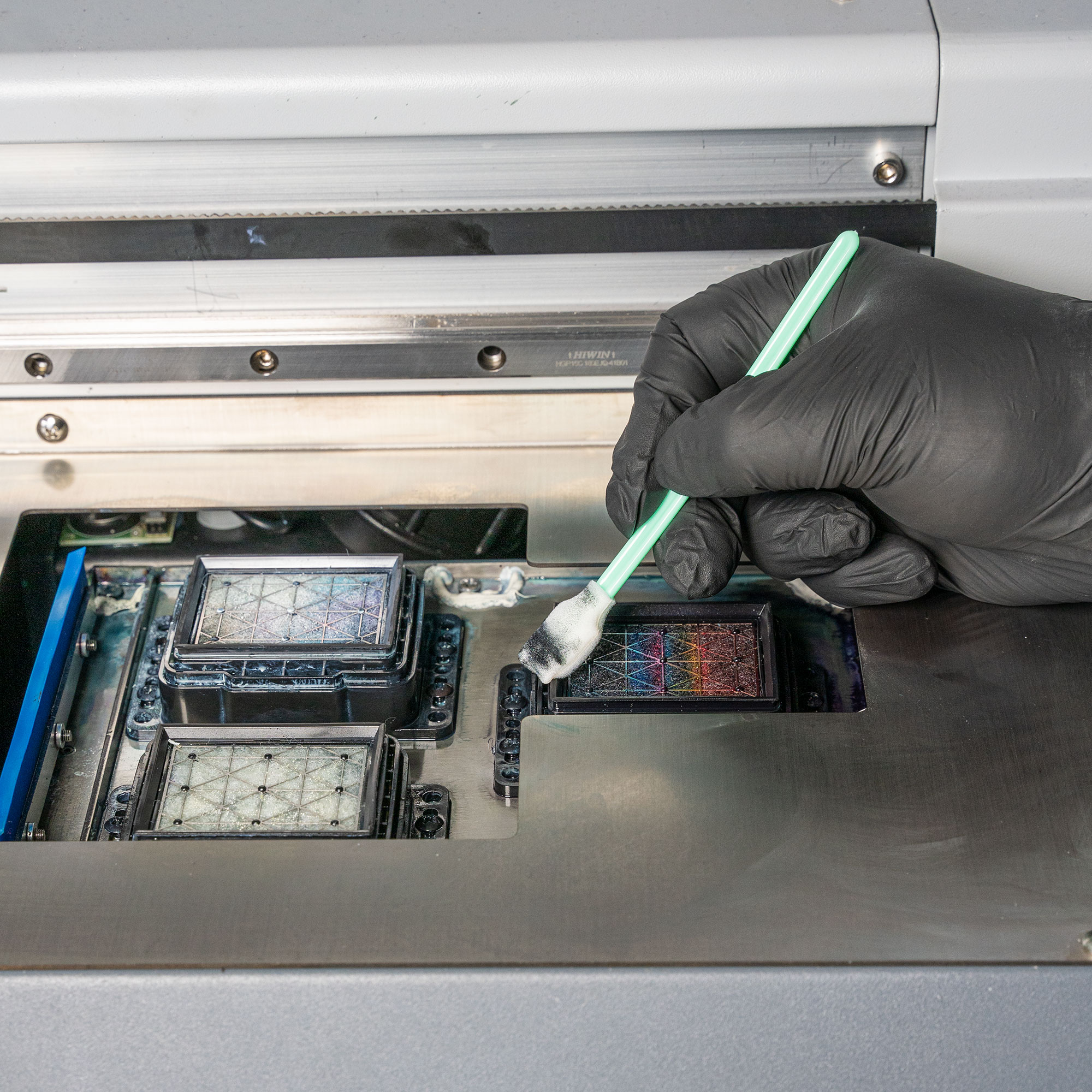 Bâtonnets de nettoyage sans peluche, version courte large, 50 pcs./pack