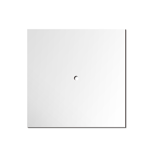 Hardboard wall clock square, various versions