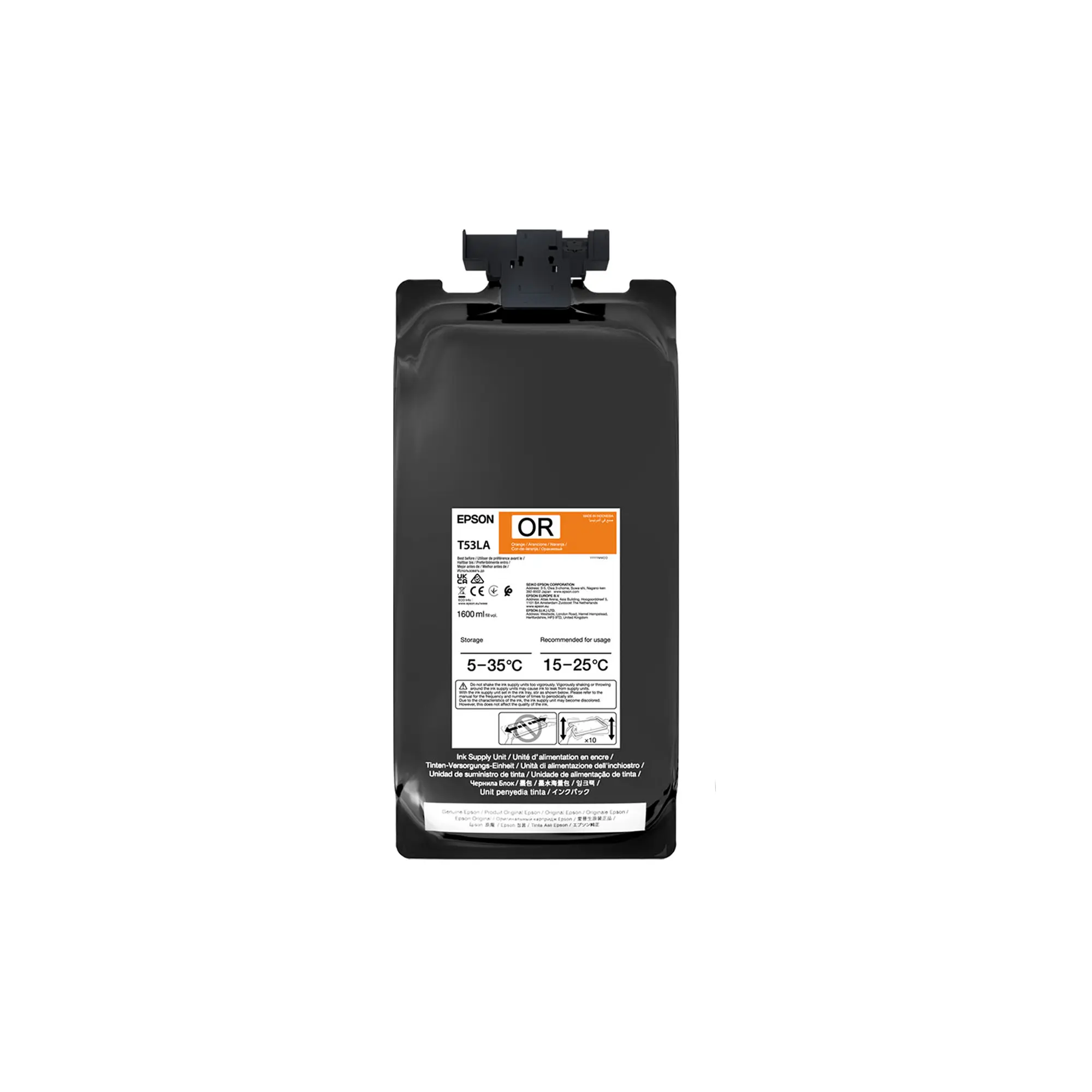 Epson UltraChrome DS, für SureColor EP-F6400-OV, EP-F9500-OV, 1.600 ml Kartusche, Orange